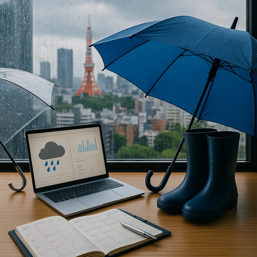 6月の東京天気・梅雨対策:23区の業務停滞を防ぐ実務知見